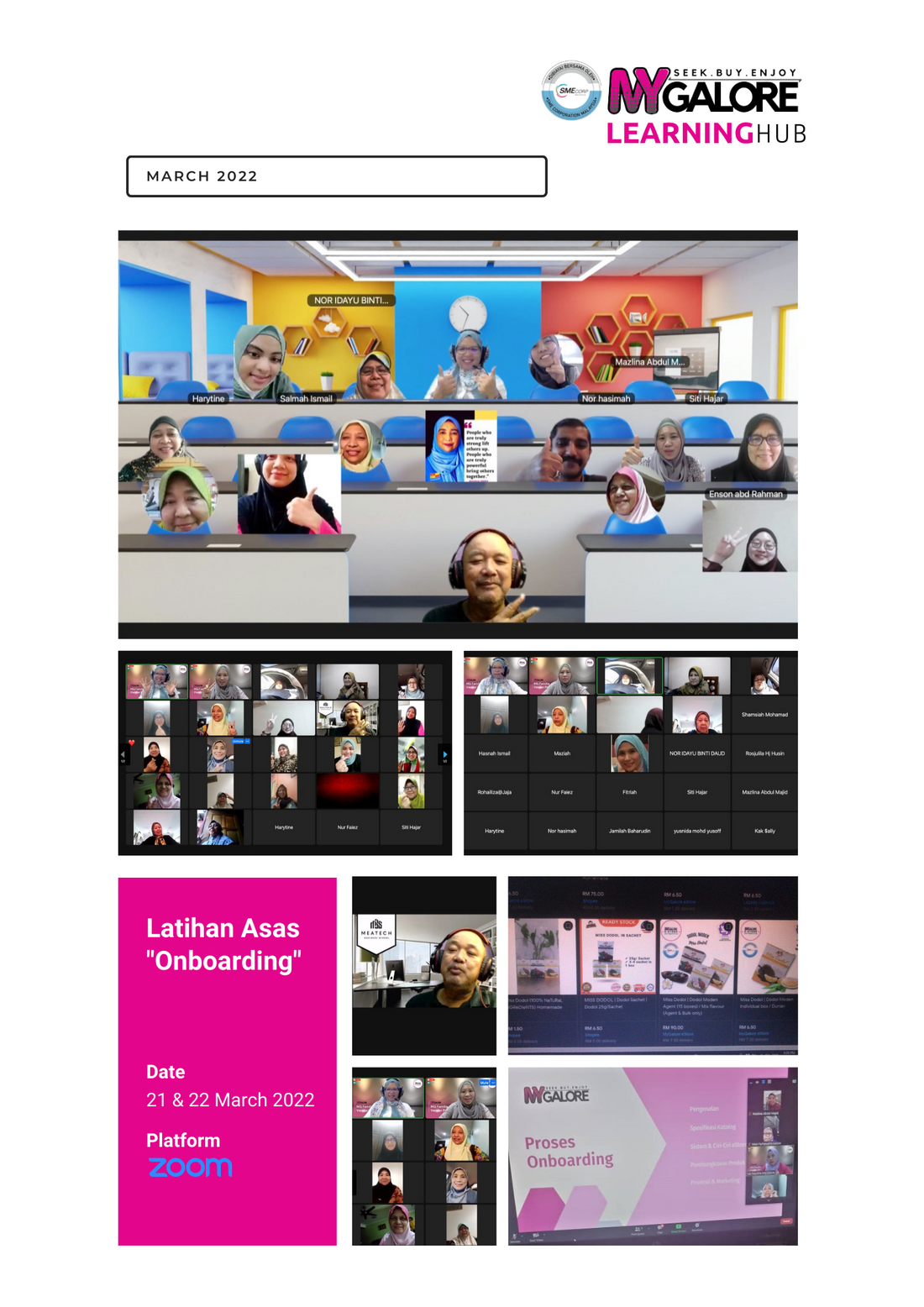 Latihan Asas "Onboarding" - MyGalore
