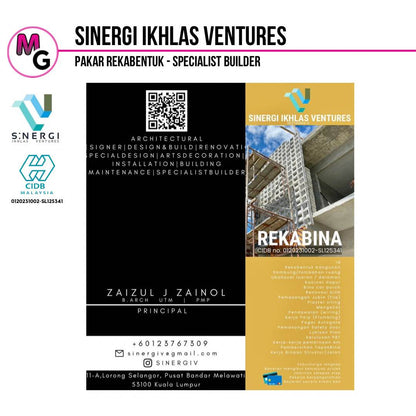 Pakar Rekabentuk | Sinergi Ikhlas Ventures