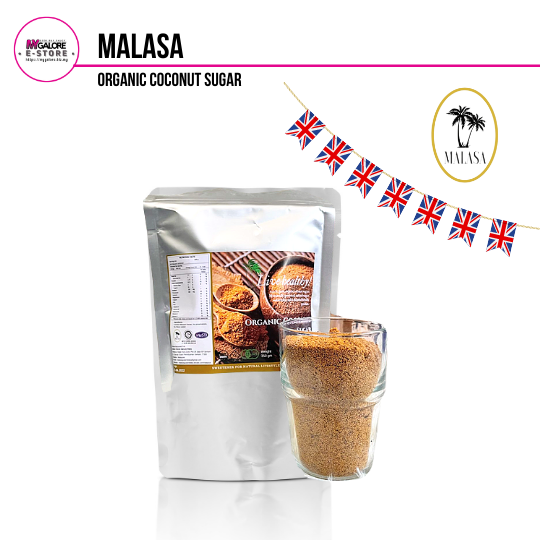 Organic Coconut Palm Sugar | Malasa - MyGalore