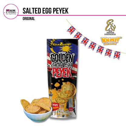 Golden Salted Egg Peyek | CIA Empire - MyGalore