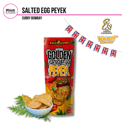 Golden Salted Egg Peyek | CIA Empire - MyGalore