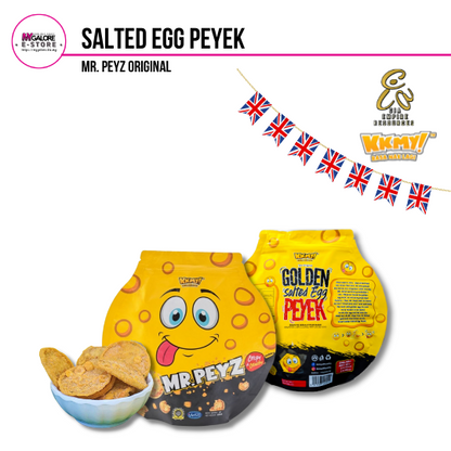 Golden Salted Egg Peyek | CIA Empire - MyGalore