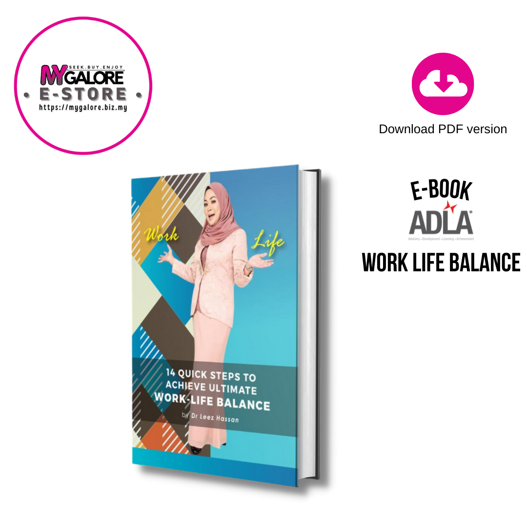 Berani Bangkit , Work Life Balance & 12 Keys For Entrepreneurial Success | eBook Dr Leez Hassan - MyGalore