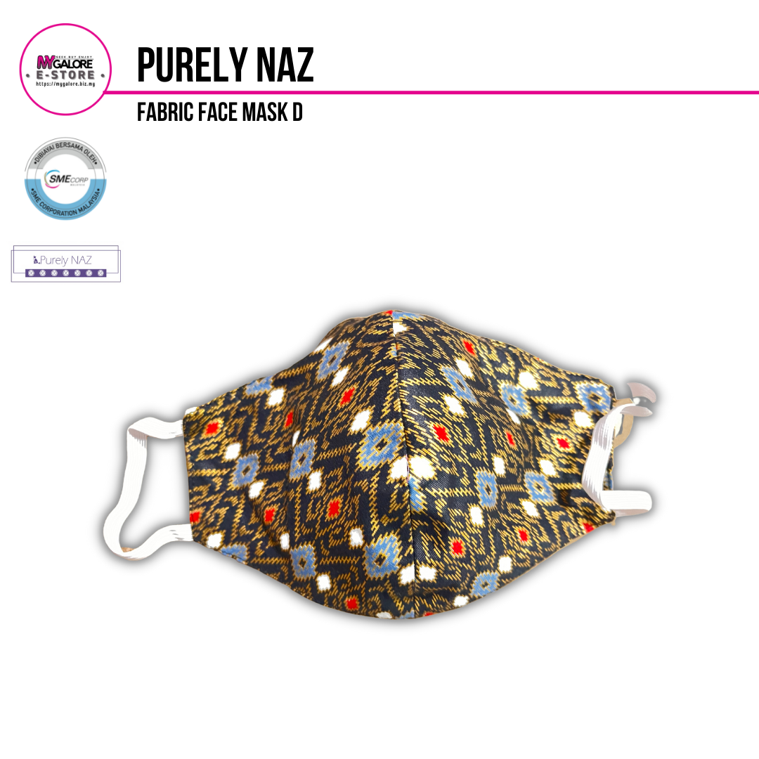 Printed Fabric Face Mask | Purely Naz - MyGalore