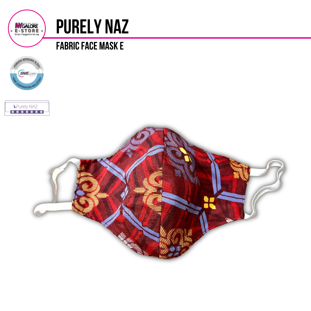 Printed Fabric Face Mask | Purely Naz - MyGalore