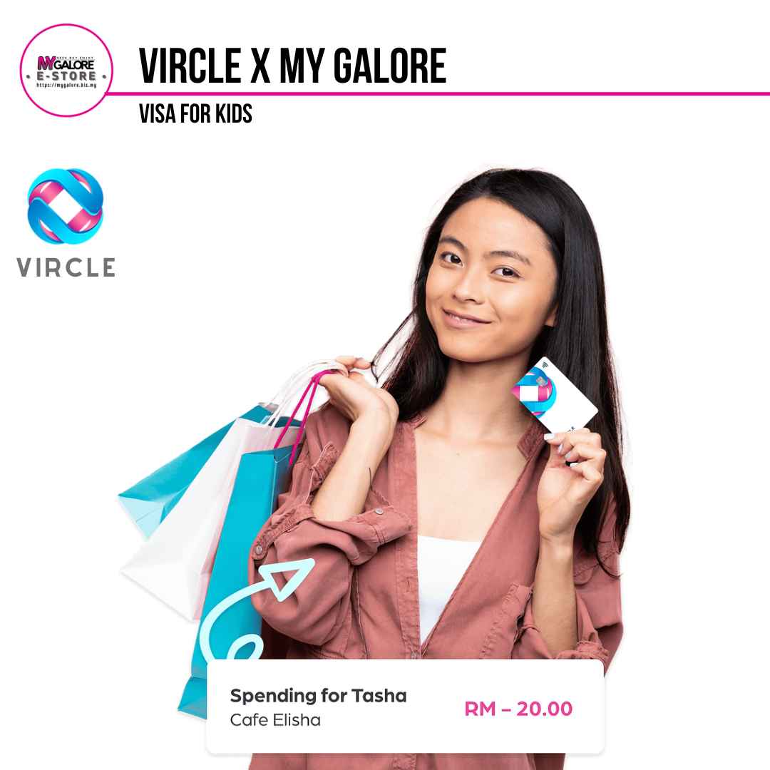 Kad Debit Visa untuk Kanak-kanak | VIRCLE 