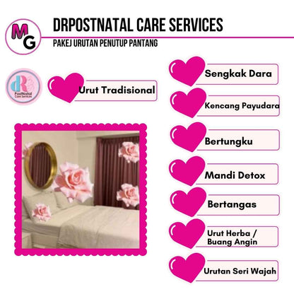 Pakej Urutan | dRPostNatal Care Services