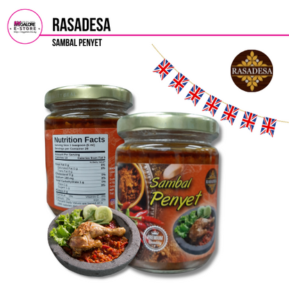 Sambal, Chilli Paste | RasaDesa - MyGalore