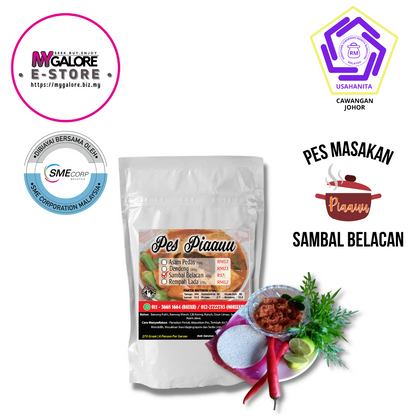 Pes Masakan, Daging Dendeng & Sambal Belacan | Pes Piauu - MyGalore