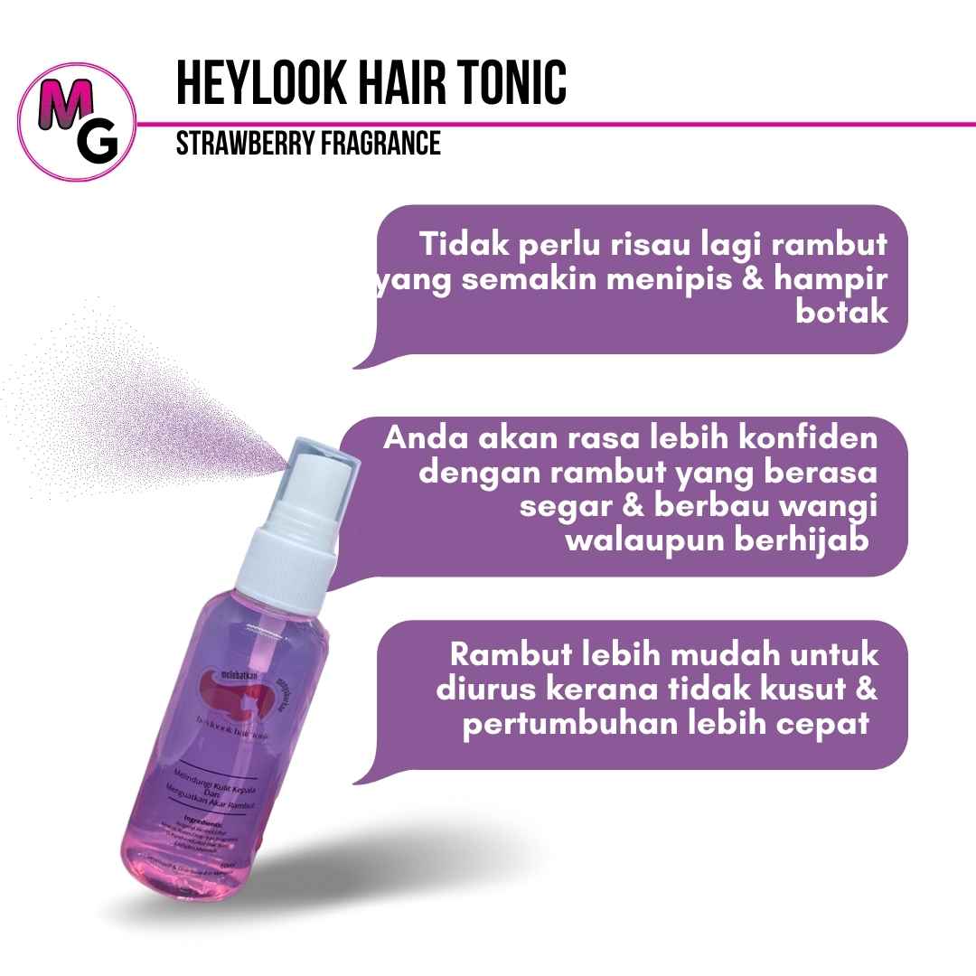 Hair Tonic Wangian Strawberi | Hei tengok