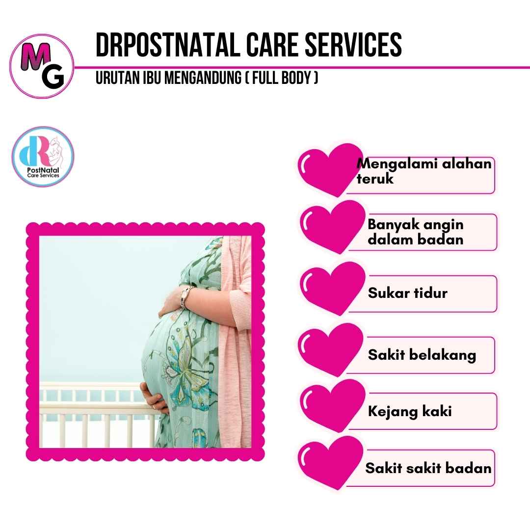 Pakej Urutan | Perkhidmatan Penjagaan dRPostNatal