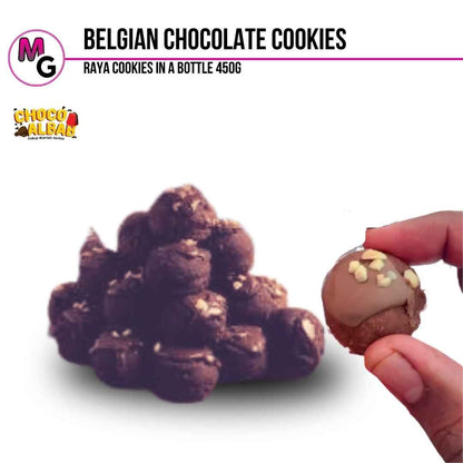 Biskut Coklat Belgium Leleh yang menggoda | Choco Albab