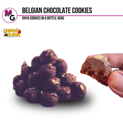 Biskut Coklat Belgium Leleh yang menggoda | Choco Albab