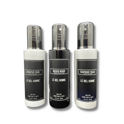 Body Mist untuk Lelaki Le Bel Homme | Cleoniaga